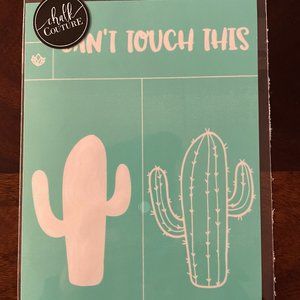 Chalk Couture Can't Touch This transfer - Size A - NEW